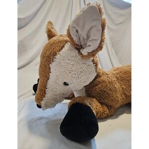 Goffa DEER Laying Plush Large 34" Realistic Stuffed Animal RARE